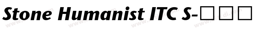 Stone Humanist ITC S字体转换 Stone Humanist ITC S字体转换
